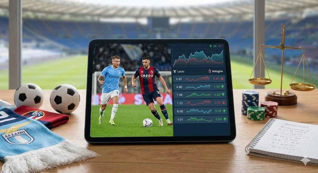 Nhận định tỷ lệ kèo Lazio vs Bologna: Kèo chấp, Tài xỉu và Biến động Odds từ kucasino